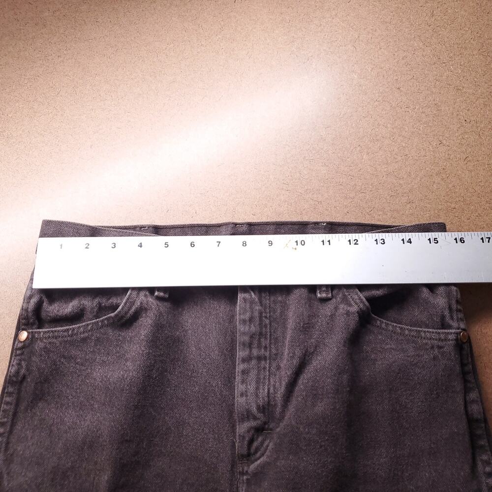 Wrangler 936KCL Cowboy Cut Slim Straight Jeans Men 32 Brown Cotton Western Retro - Picture 3 of 7